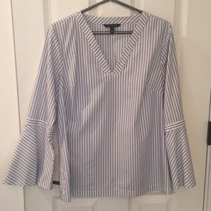 Banana Republic Bell-Sleeved Blouse, L petite